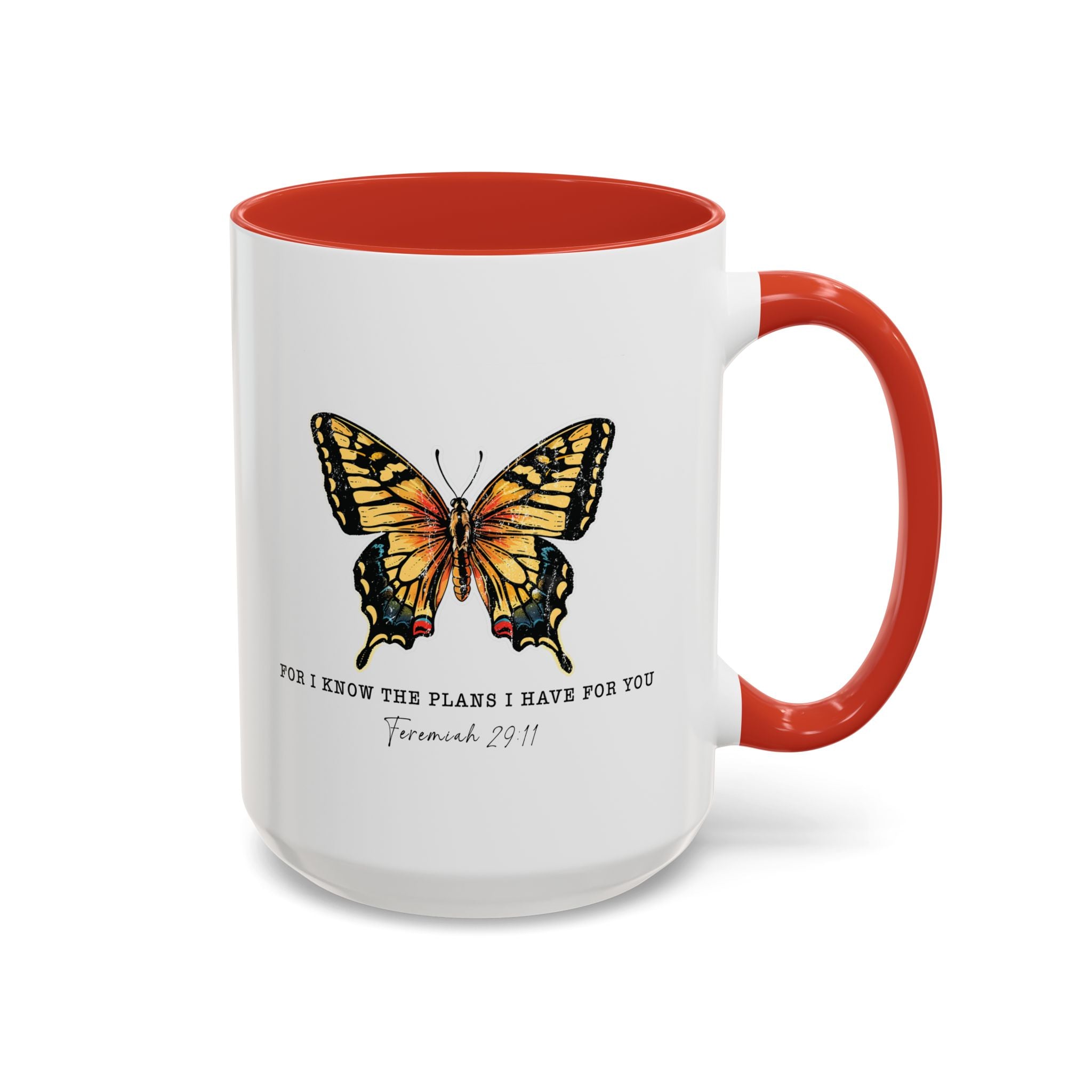 Religious Coffee Mug, Jesus Mug, For I Know The Plans I Have For You, Christian Cup, Faith Mug, Bible Verse
