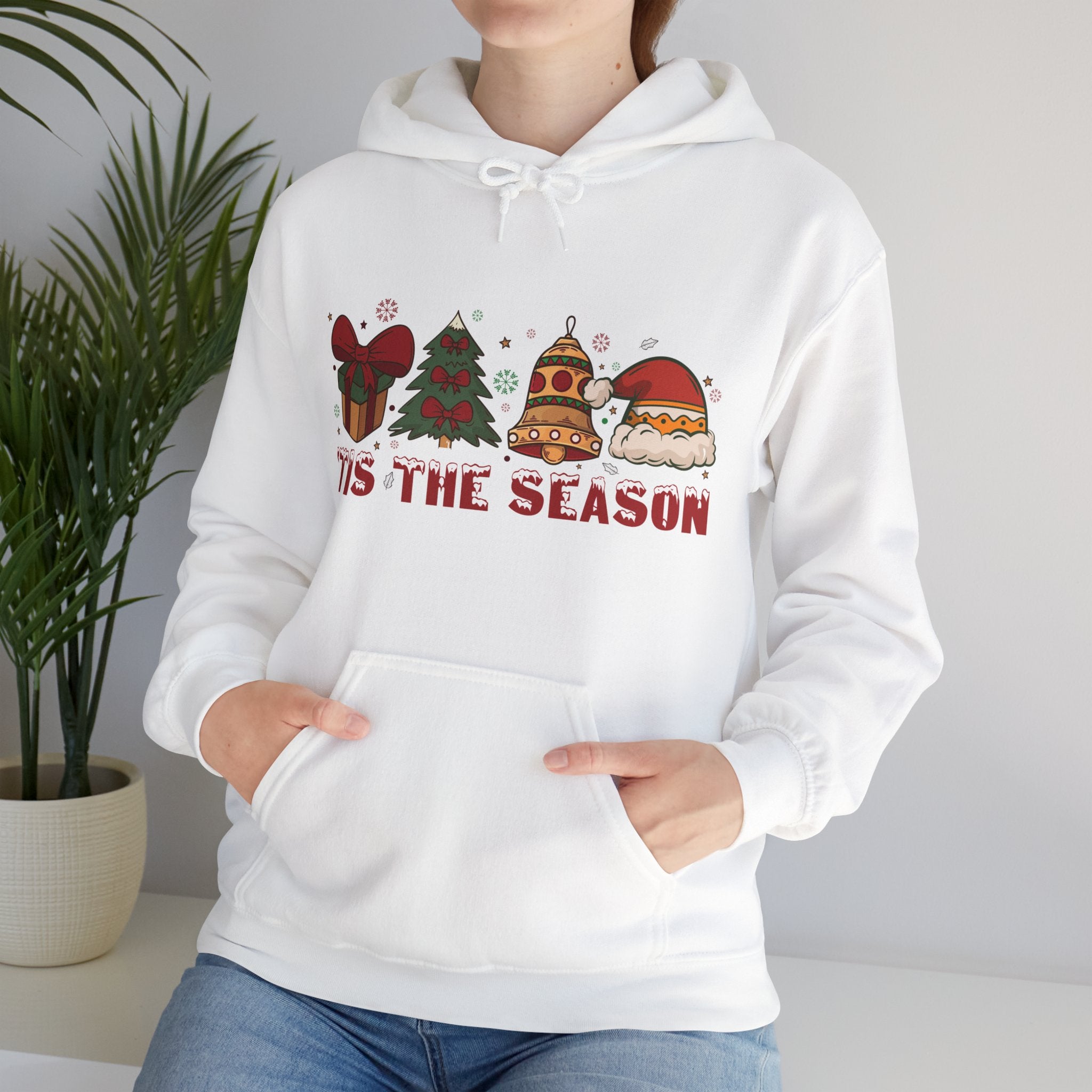 Tis The Season Hoodie, Christmas Tis The Season Hoodie, Merry Christmas Shirt, Christmas Hooded Sweatshirt, Cute Winter Hoodie