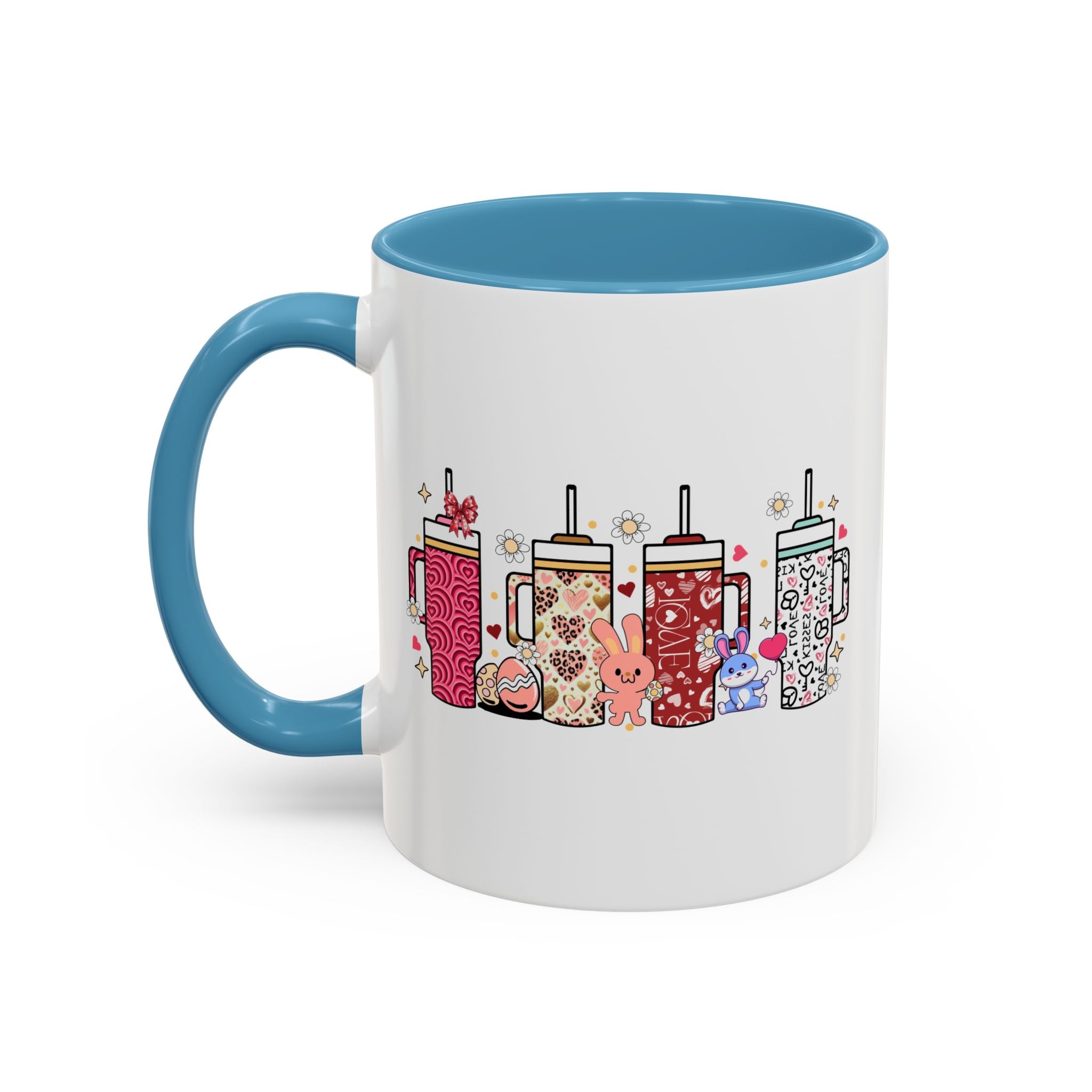 Retro Obsessive Cup Disorder Valentine's Day Coffee Mug, Valentines Candy Heart Mug, Retro Valentines Coffee Cup, Valentines Day Gift
