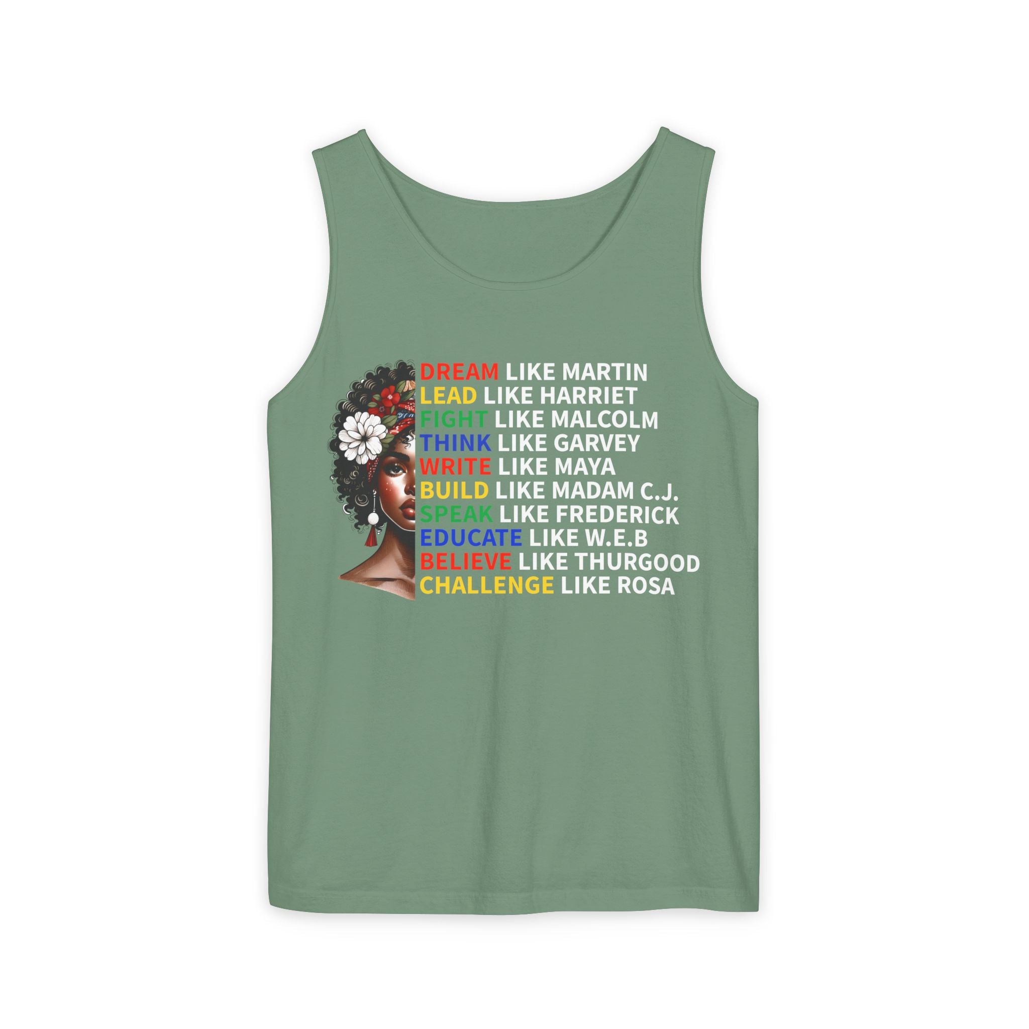 Dream Like Martin Tank Top, Black History Month Tank Top, Black Lives Matter, African American Equality Shirt, Racism, Black History Month Period