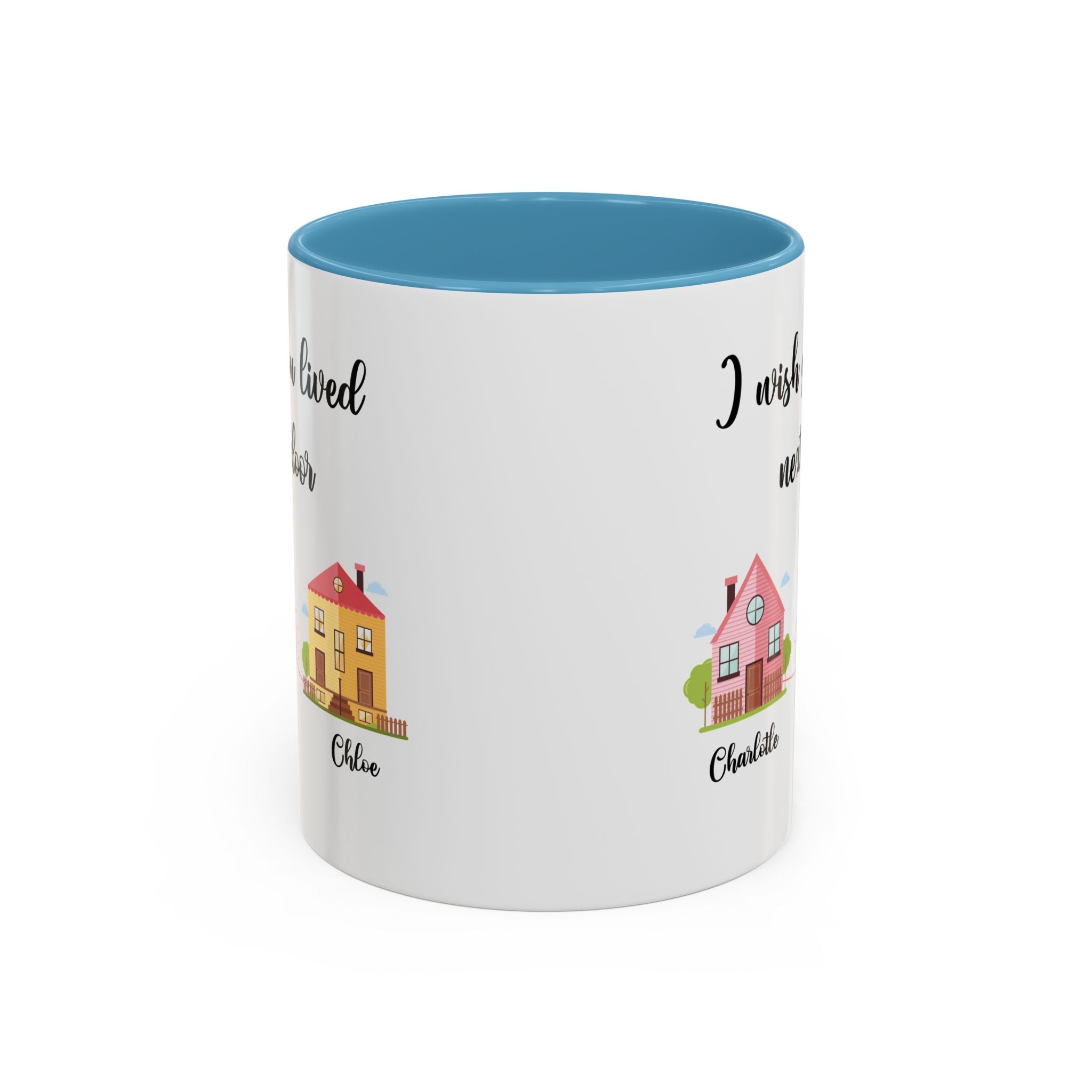 I Wish You Lived Next Door Mug, Bestie Coffee Mug, Long Distance Mug, Moving Away Mug, Best Friend Christmas, Bestie Birthday Gift, Bff Mug