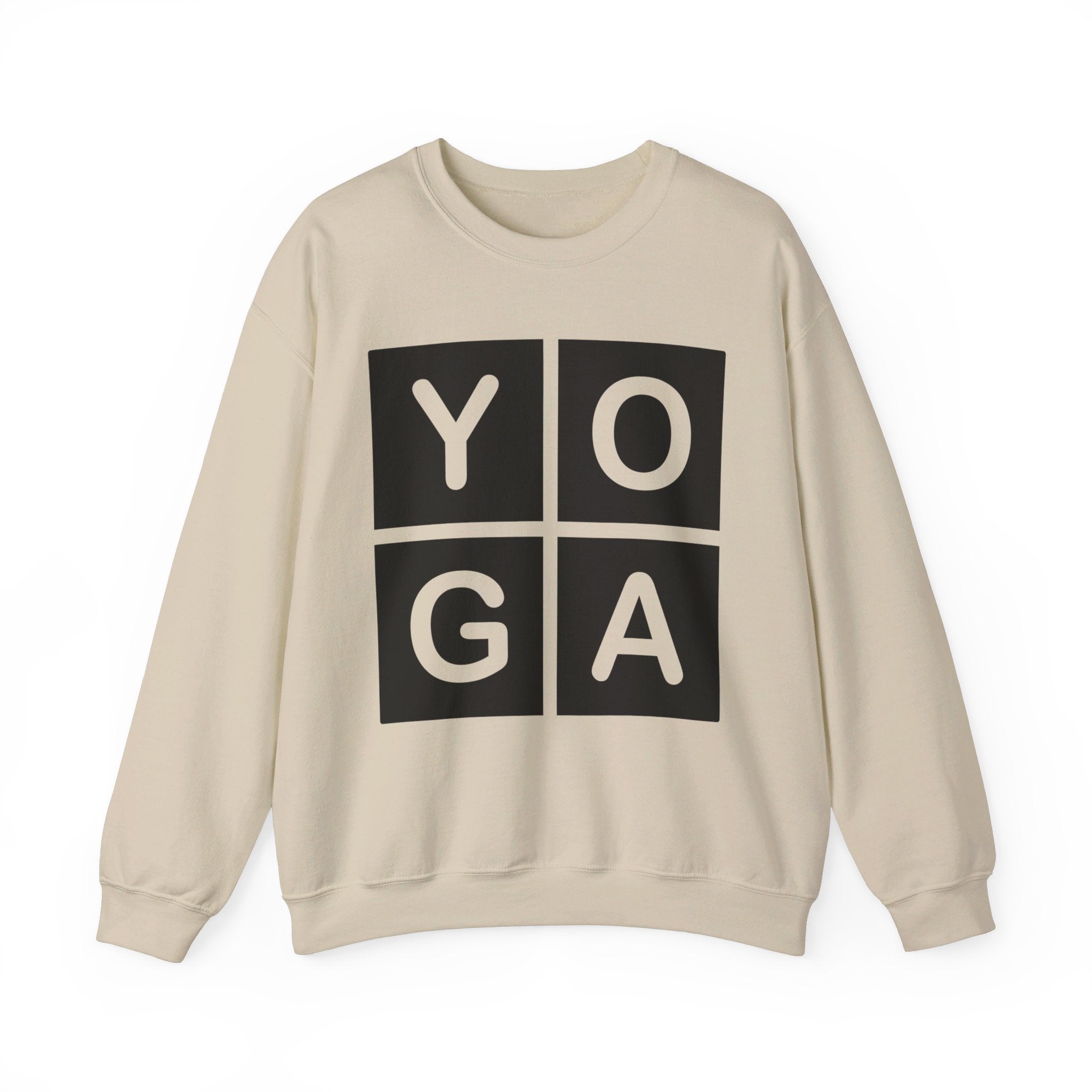 YOGA Sweatshirt, Minimalist Sweatshirt, Tonal Sweatshirt, Namaste Shirt, Yoga Teacher Gift, Yogi Gift, Yoga Hoodie, Yoga Shirt, Breathe Tee