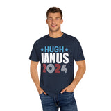 UNIDAZE Hugh Janus Hilarious Funny Political Unisex T-shirt Printify 2024 election tee 4th of july gift tee american politics barry mccockiner Cotton Crew neck dad gift DTG enorma scox funny election shirt funny political funny politics hilarious political hugh janus Men's Clothing offensive shirts Oversized political humor T-shirts TikTok Unisex usa political shirts Women's Clothing