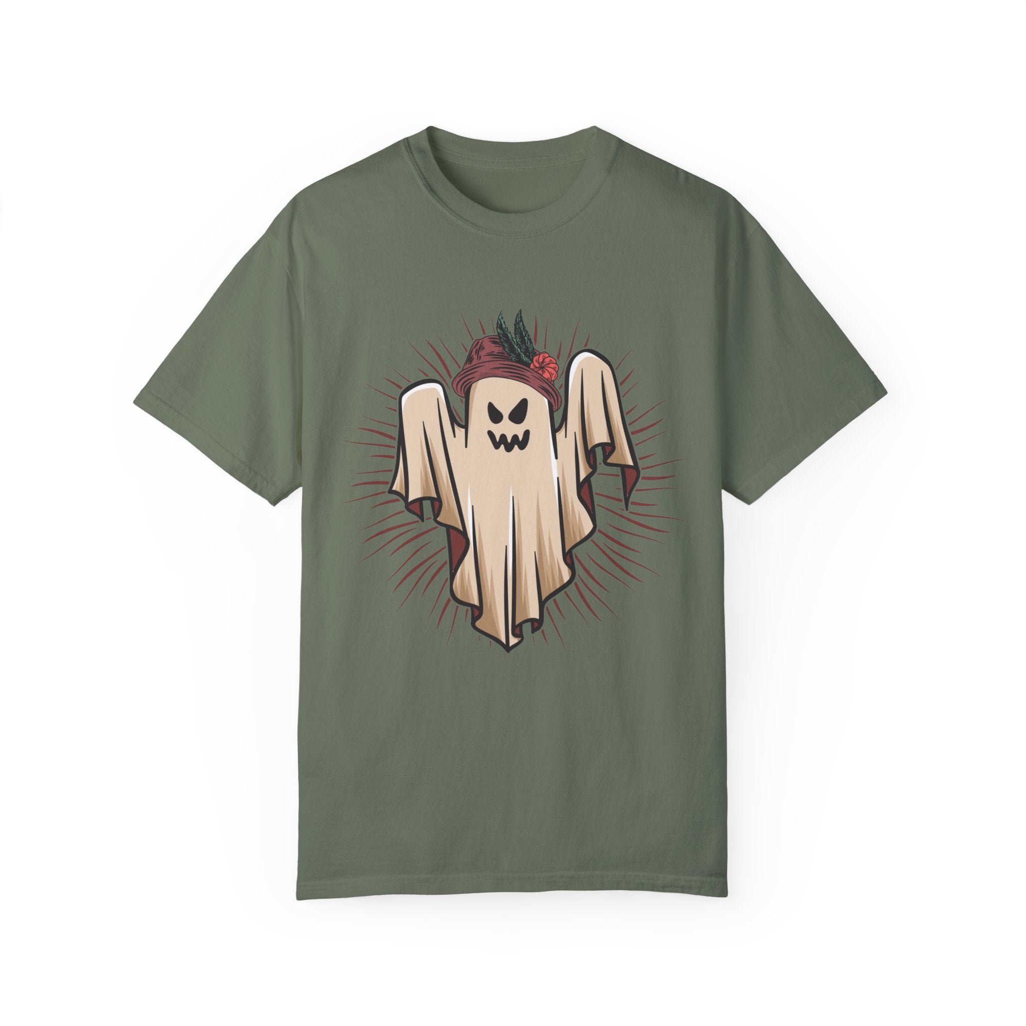 Halloween Ghost Comfort Colors Shirt, Cute Ghost Shirt, Halloween Shirt, Cute Fall Shirt, Spooky Season Shirt, Gift For Halloween