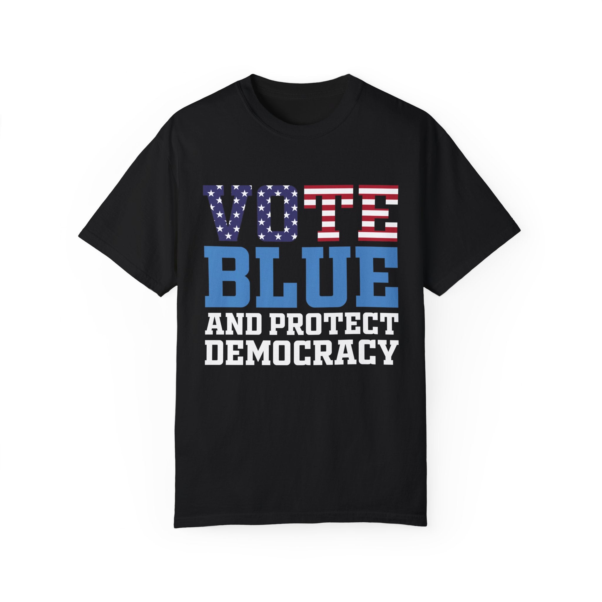 Vote Blue Save Democracy Premium T-Shirt, Democrat Shirt, Anti Trump Anti Fascist Shirt