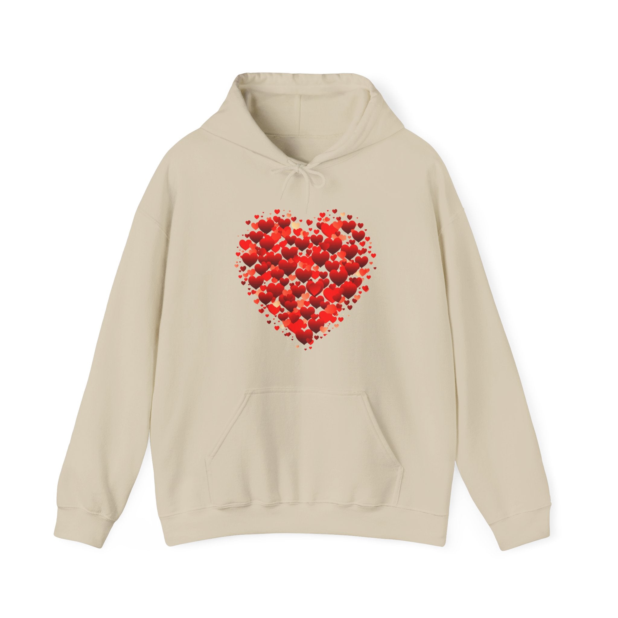 Valentines Day Red Double Heart Hoodie, Valentines Shirt, Valentines Double Heart Hoodie, Red Heart Shirt, Valentines Love Shirt, Love Sweater
