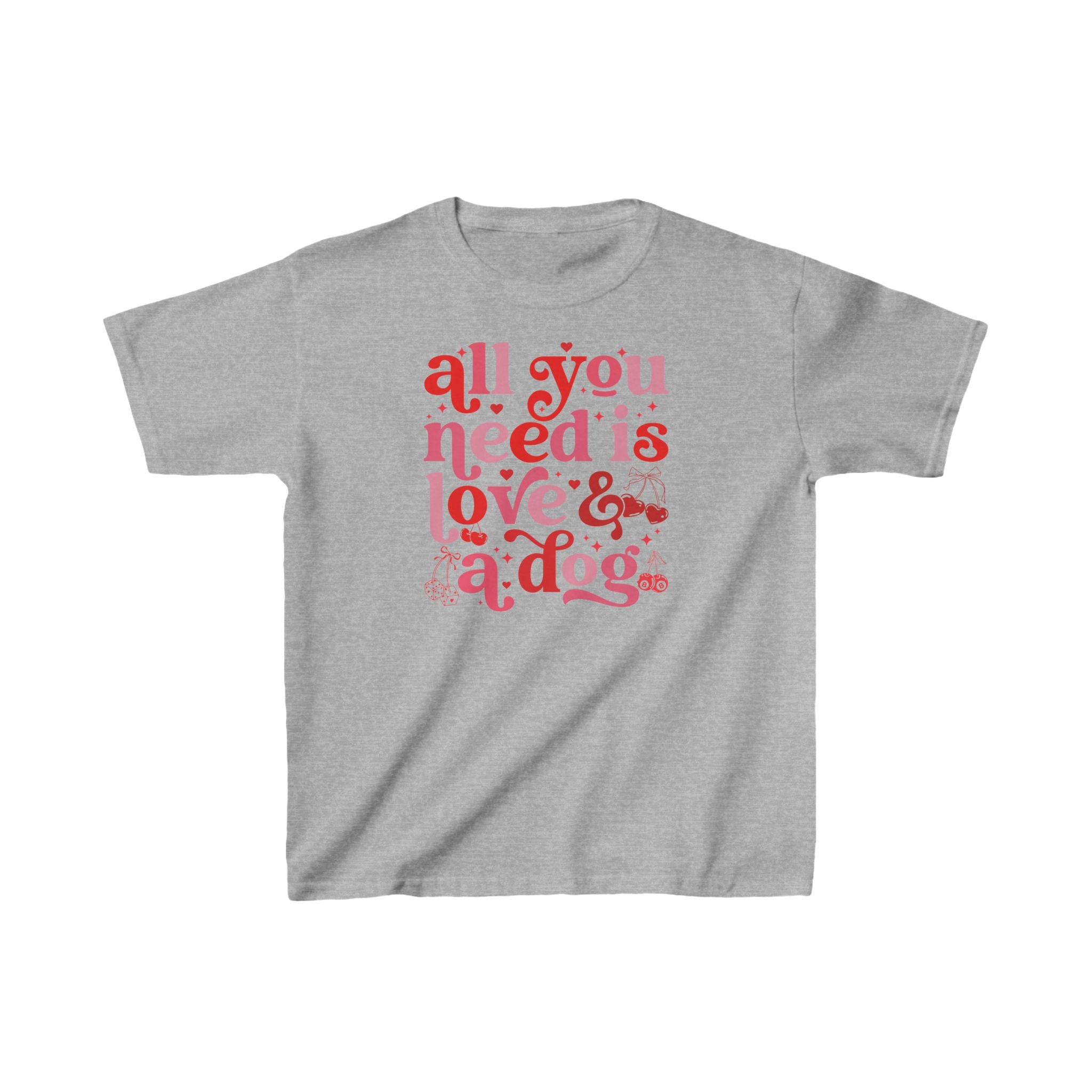 All you need is Love and a Dog Child Shirt