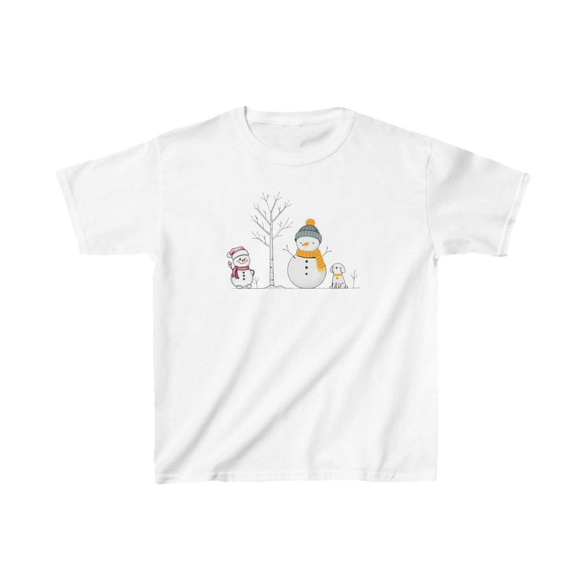 Christmas Snowman Kids Shirt