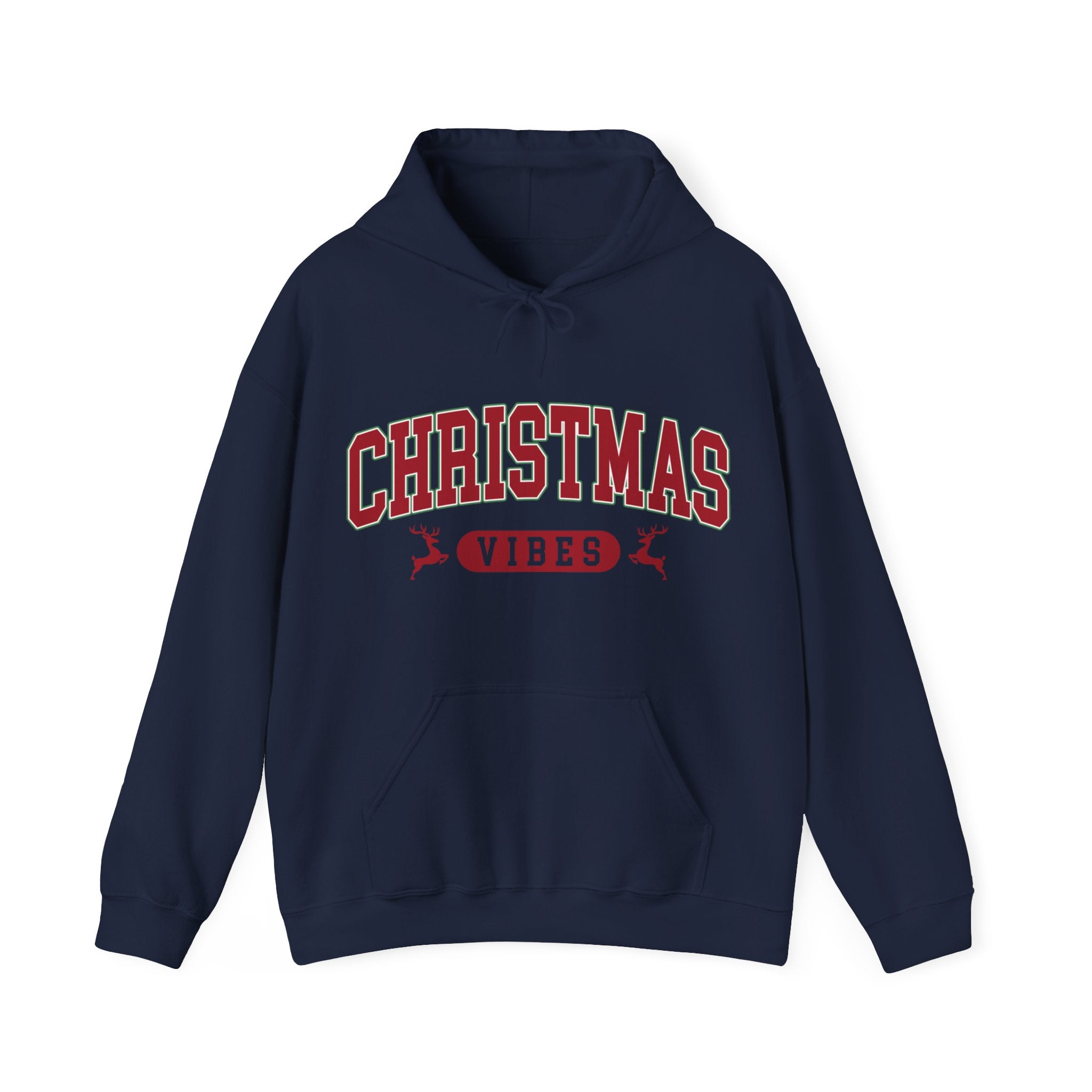 Christmas Vibes Hooded Sweatshirt