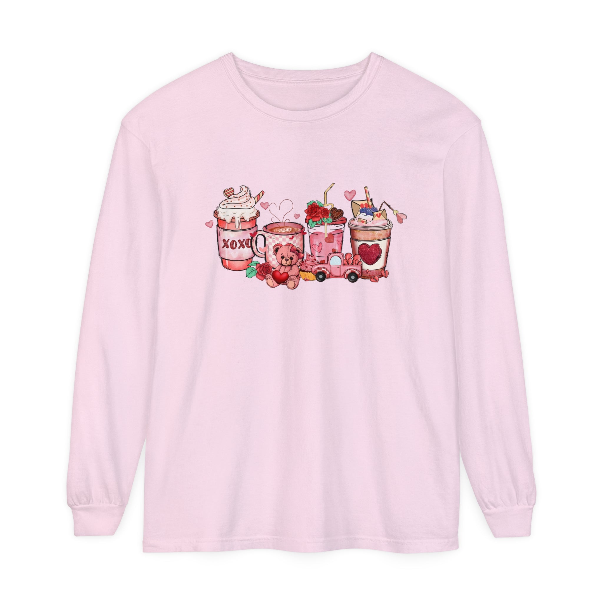 Coffee Valentine Long Sleeve T-shirt