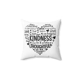 Cute Heart Be Kind Graphic Pillow Cover