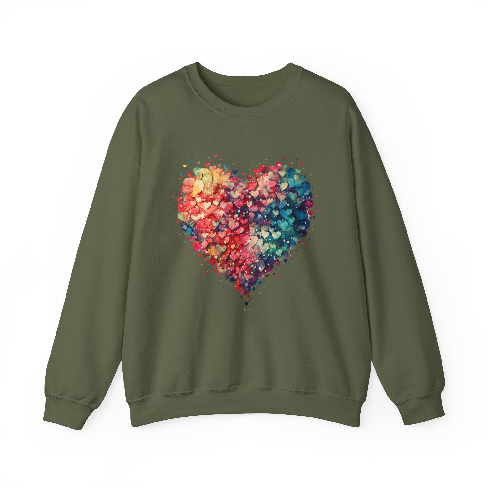 Cute Watercolor Love Sweatshirt