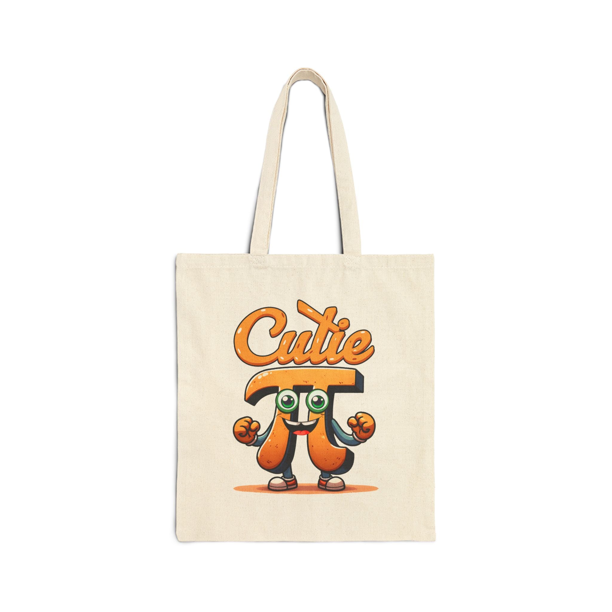 Cutie Pi Canvas Tote Bag