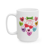 Disney Mickey And Friends Candy Hearts Coffee Mug