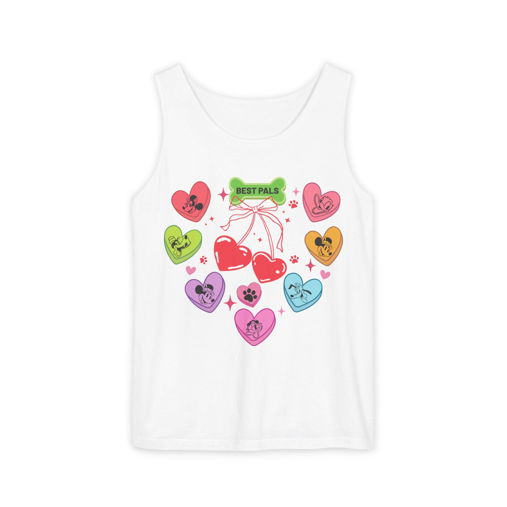 Disney Mickey And Friends Valentine Tank Top