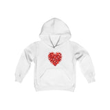 Double Heart Youth Hoodie