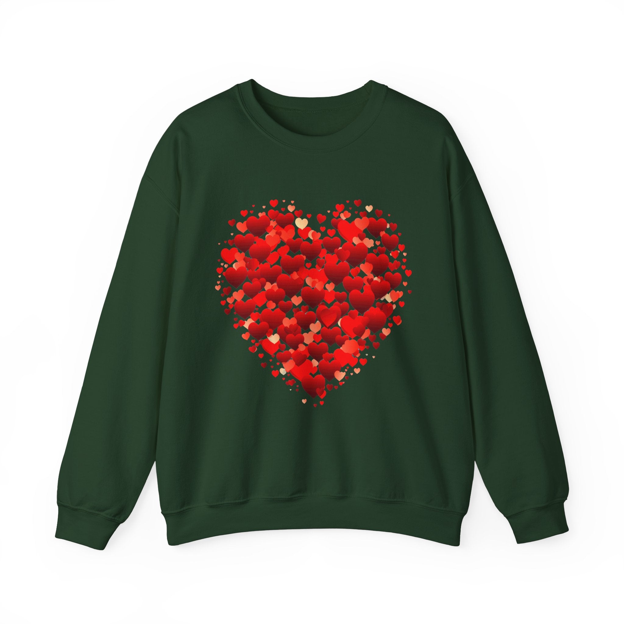 Double Red Heart Sweater