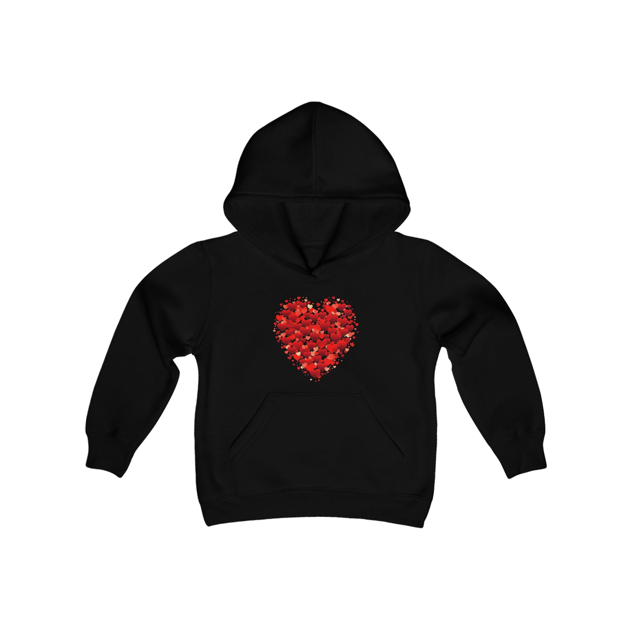 Double Red Heart Youth Hoodie