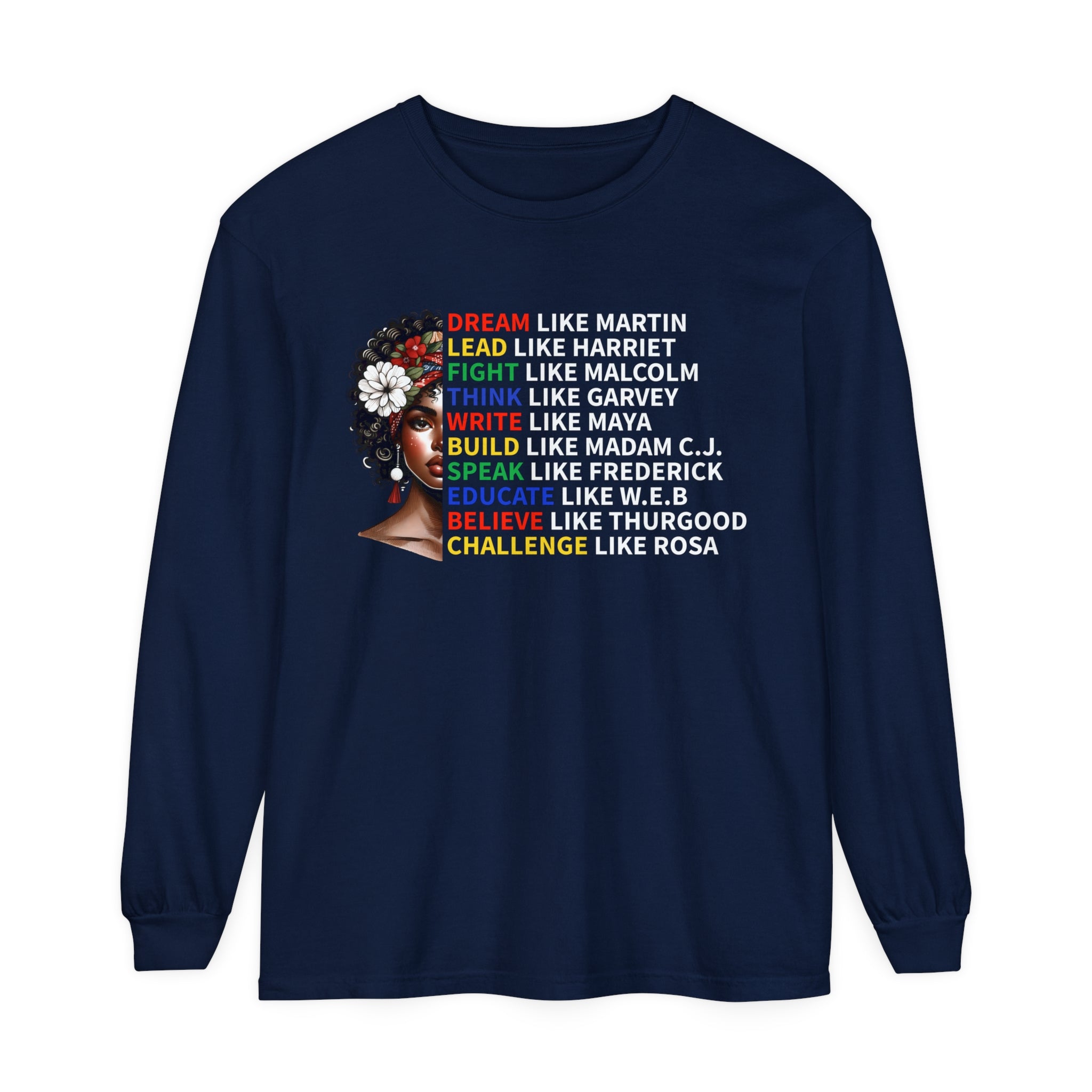 Dream Like Martin Long sleeve Shirt