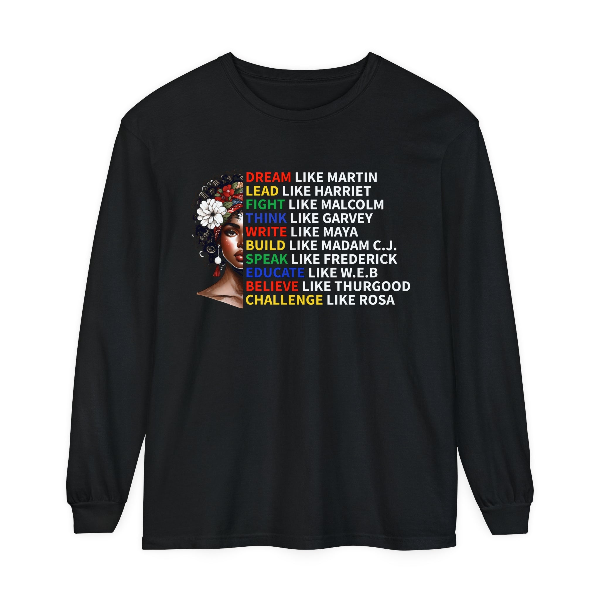 Dream Like Martin Long sleeve T-Shirt