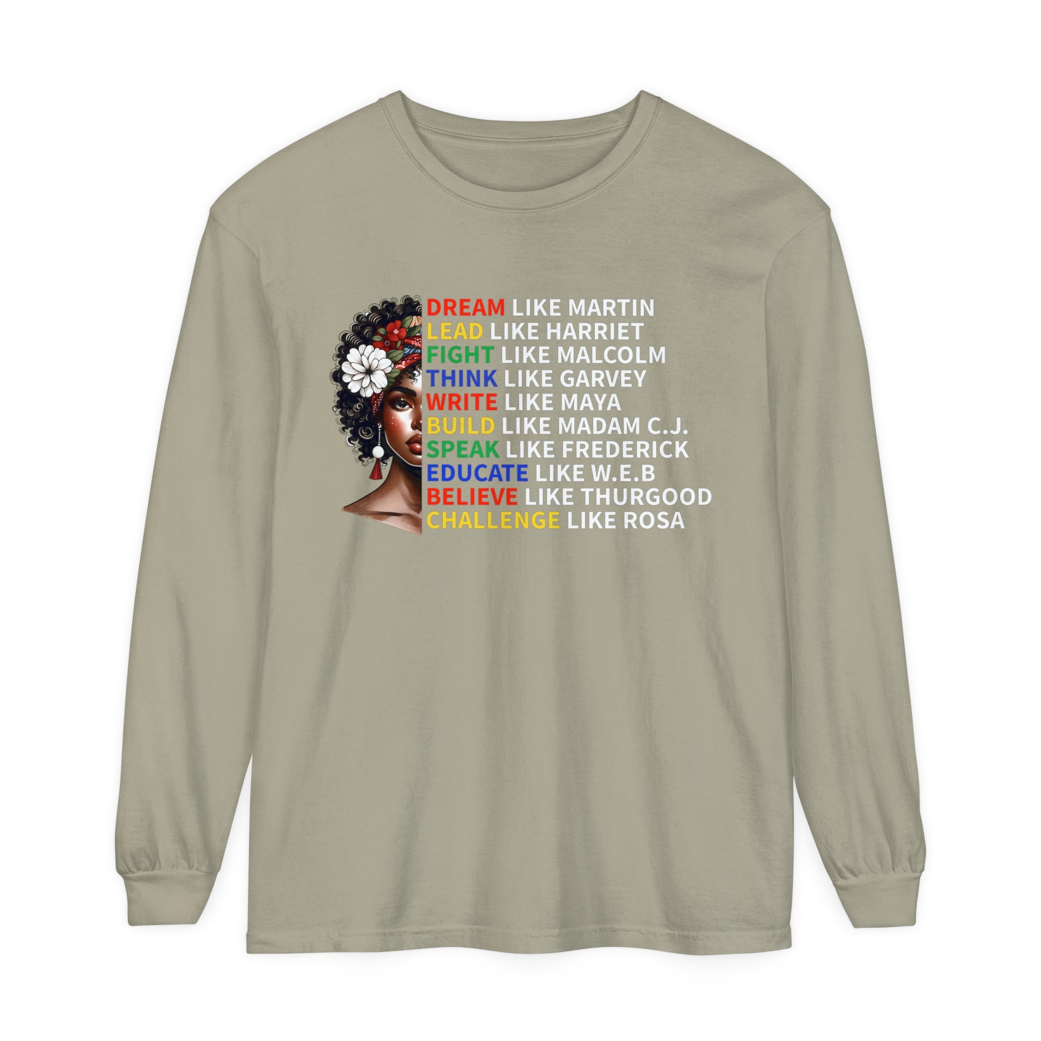 Dream Like Martin Long sleeve Tee