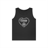 Family Will Always Be Connected By Heart Tank Top Shirt