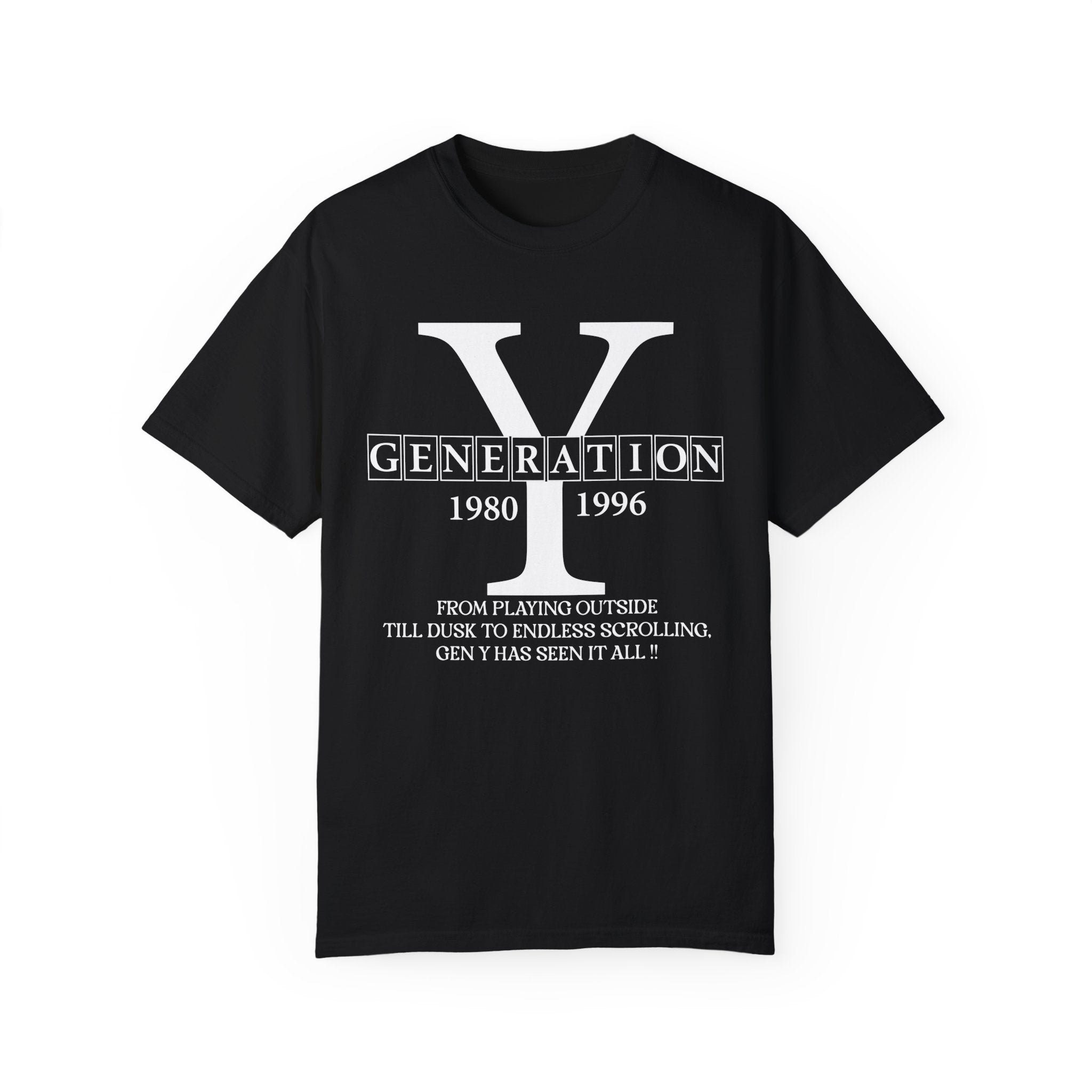 From playing outside till dusk to endless scrolling, Gen Y has seen it all tee