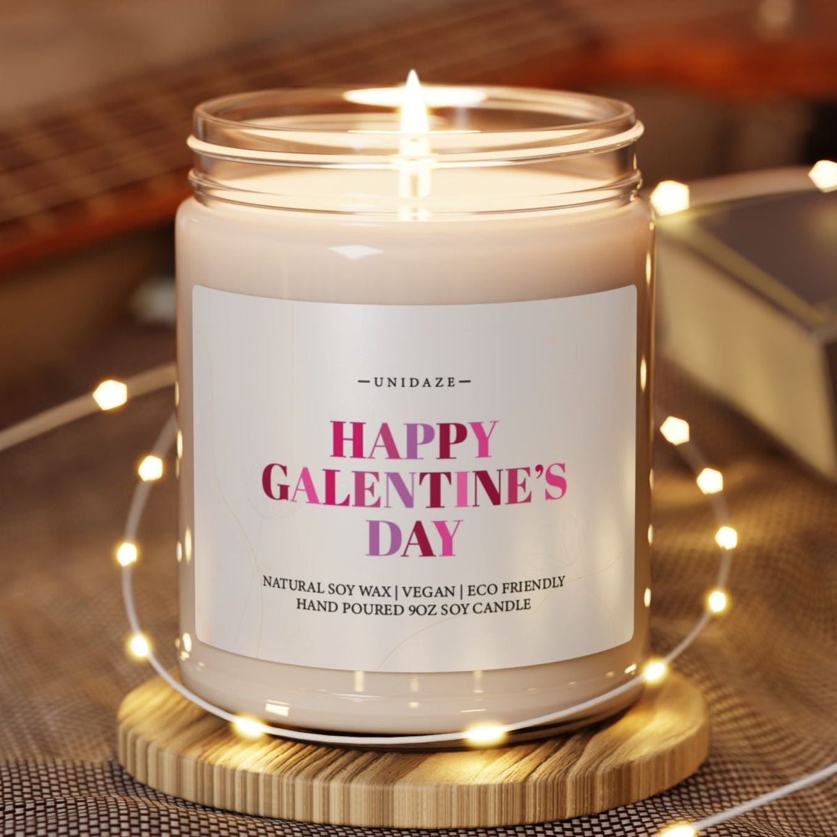 Happy Galentines Day Gift Candle