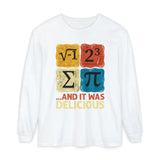 I Ate Some Pie And It Was Delicious Long Sleeve Shirt