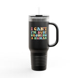 I Can't I'm Busy Growing A Human Travel Mug