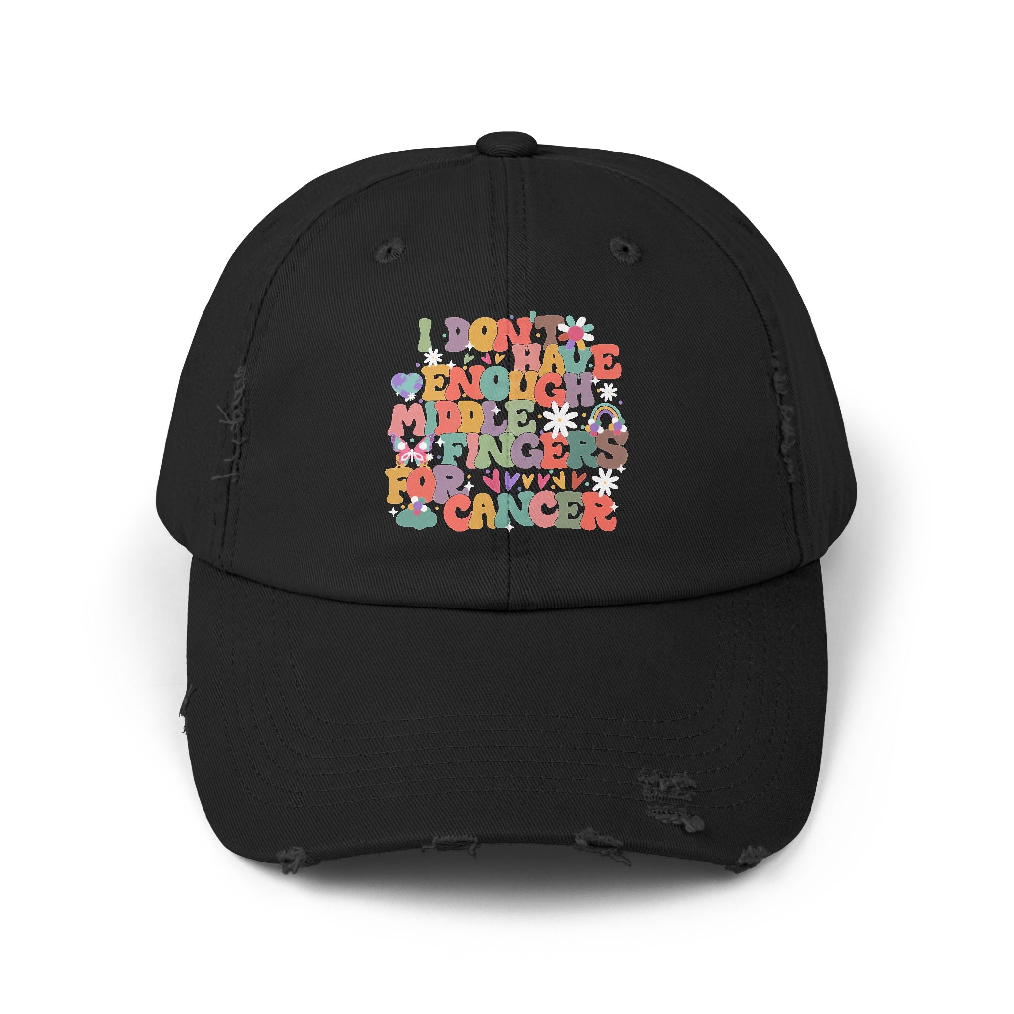 I Don't Have Enough Middle Fingers For Cancer Cap