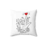 I Love You Hand Sign Cushion