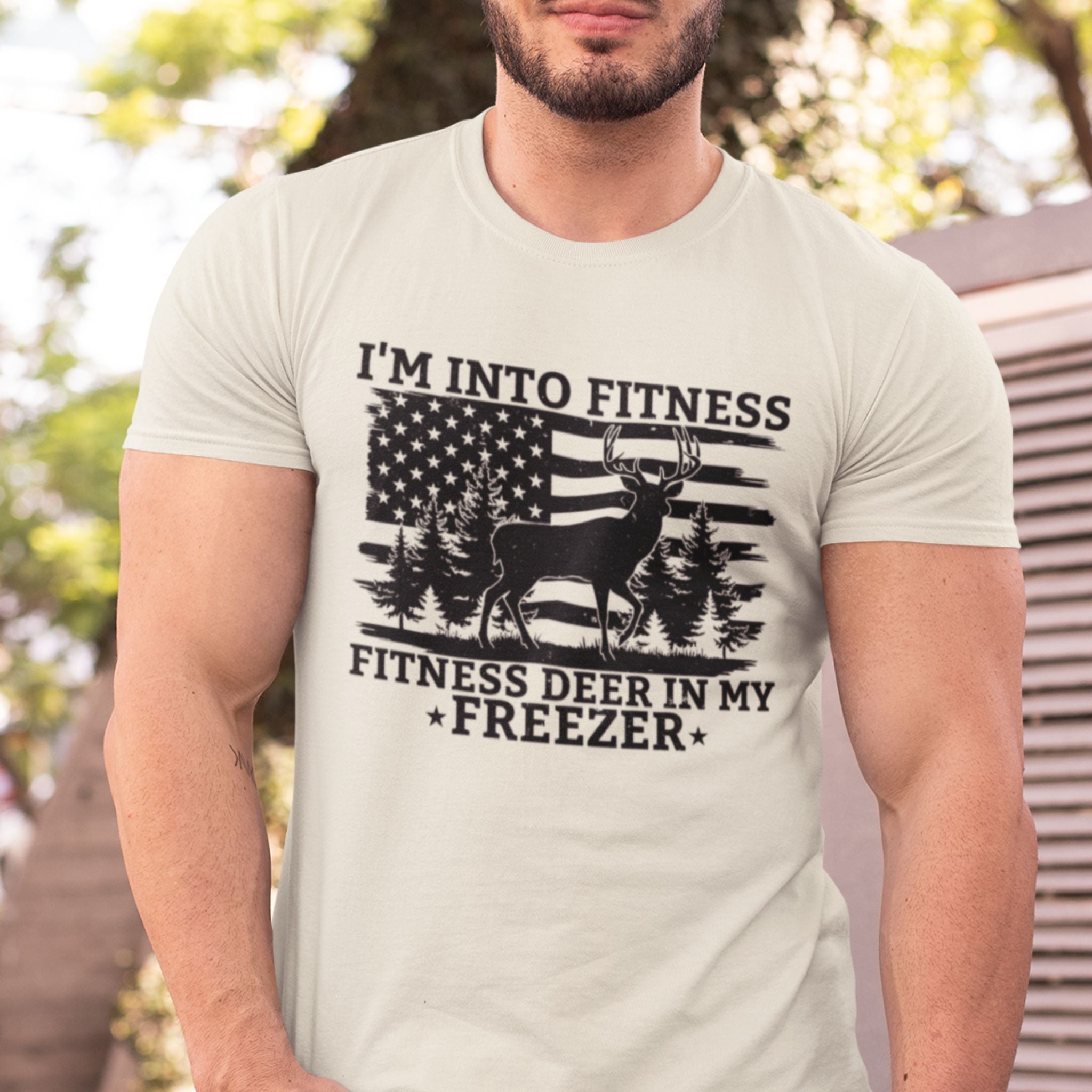  I'm Into Fitness Fitness Deer in My Freezer Shirt