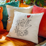 Love Hand Sign Pillow