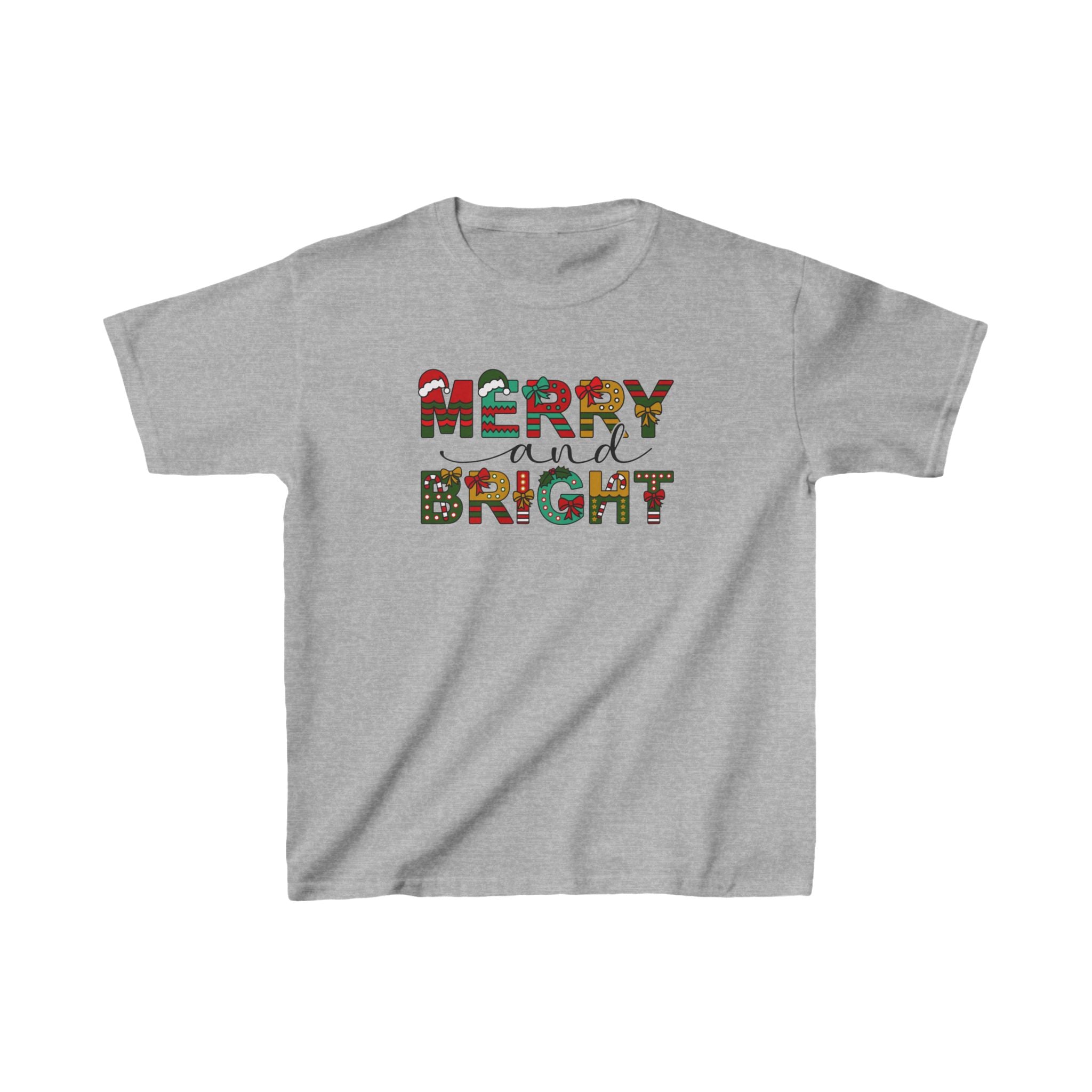 Merry And Bright Kids Tee