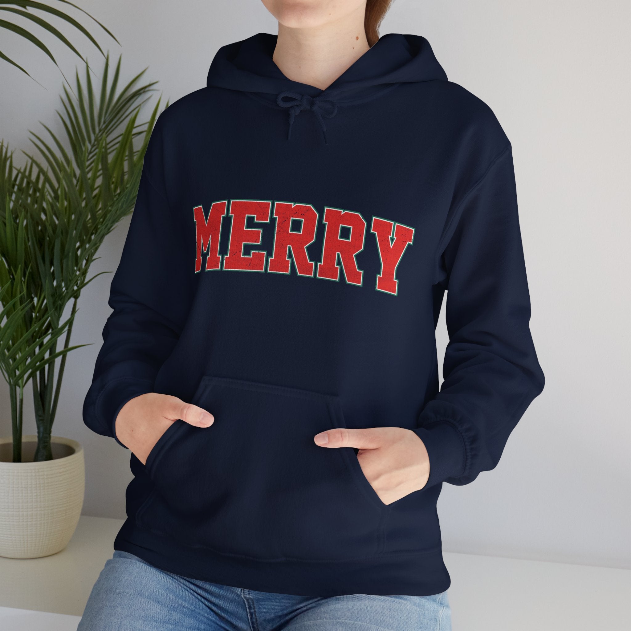 Merry Christmas Hooded Sweatshirt