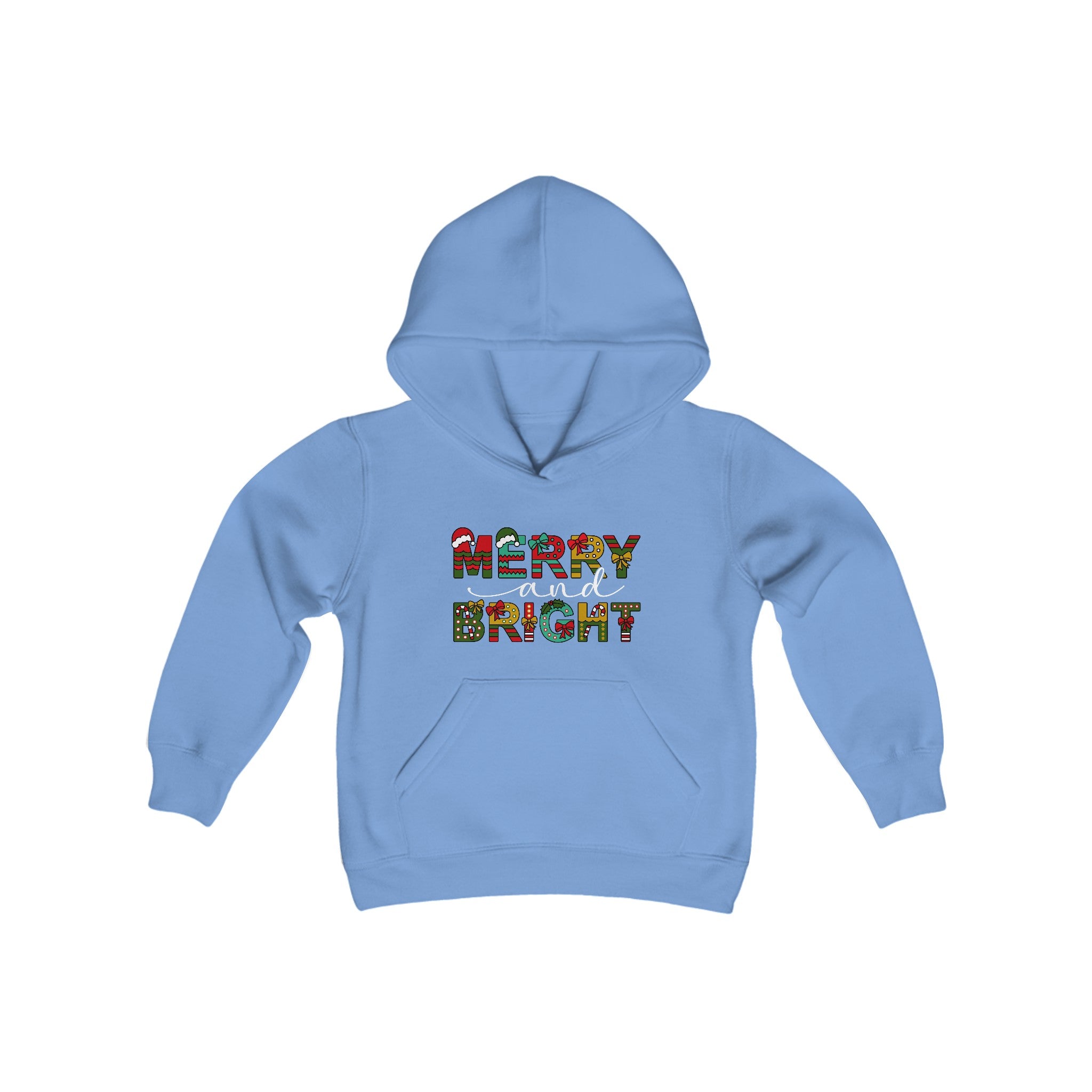 Merry and Bright  Hoodie For Kids