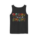 Merry and bright Christmas Tank Top