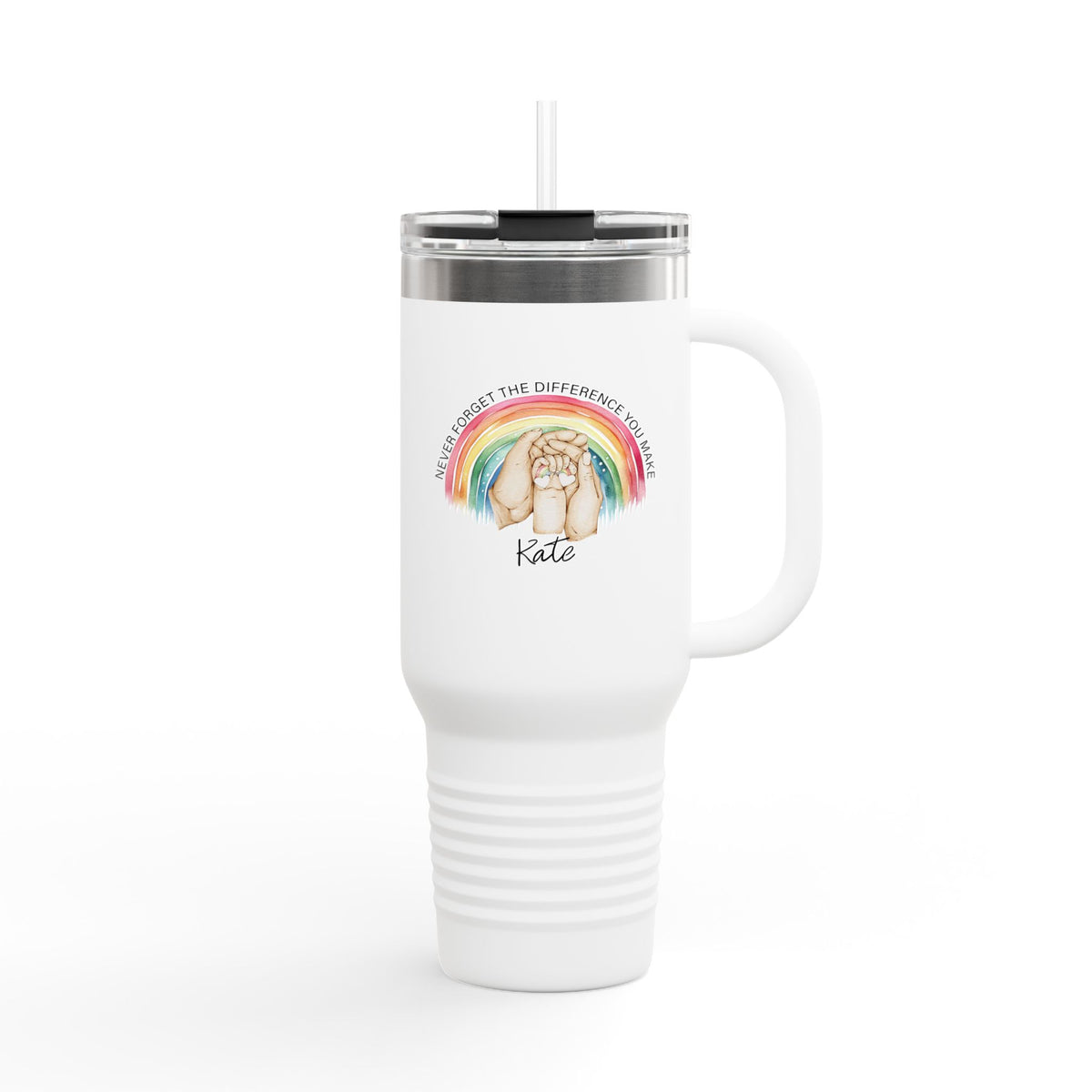 Never Forget The Difference You Make 40oz Tumbler