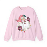 Pink Santa Christmas Sweatshirt