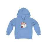 Pink Santa Youth Sweatshirt Hoodie