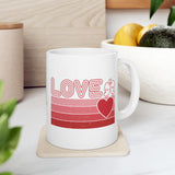 Retro Love Coffee Cup