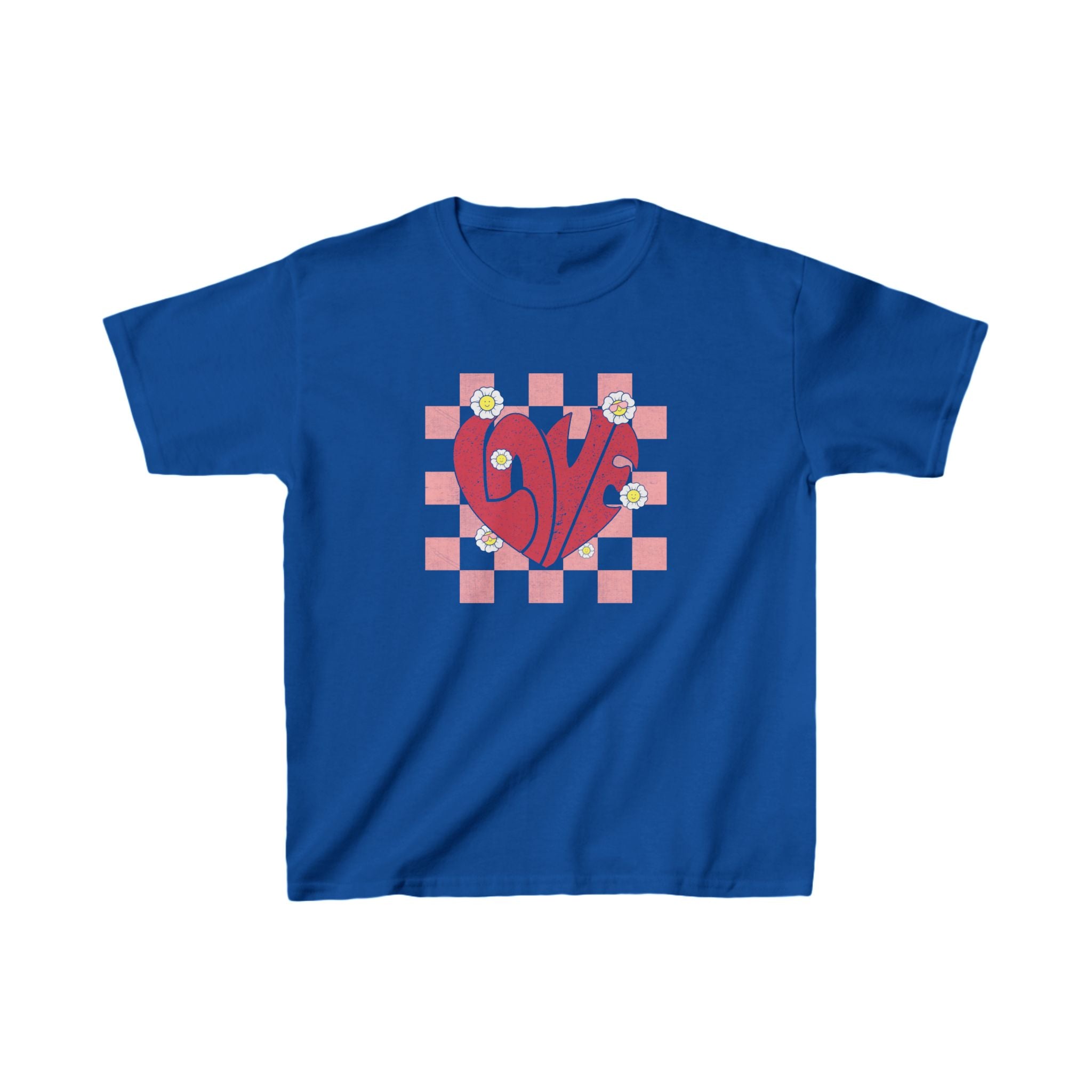 Retro Love Heart kids Shirt