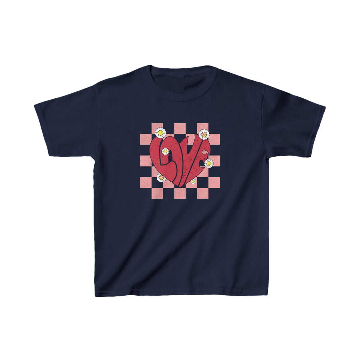 Retro Love Heart kids T-shirt