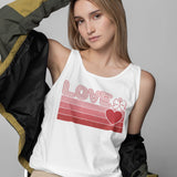 Retro Love Valentines Day Tank Top