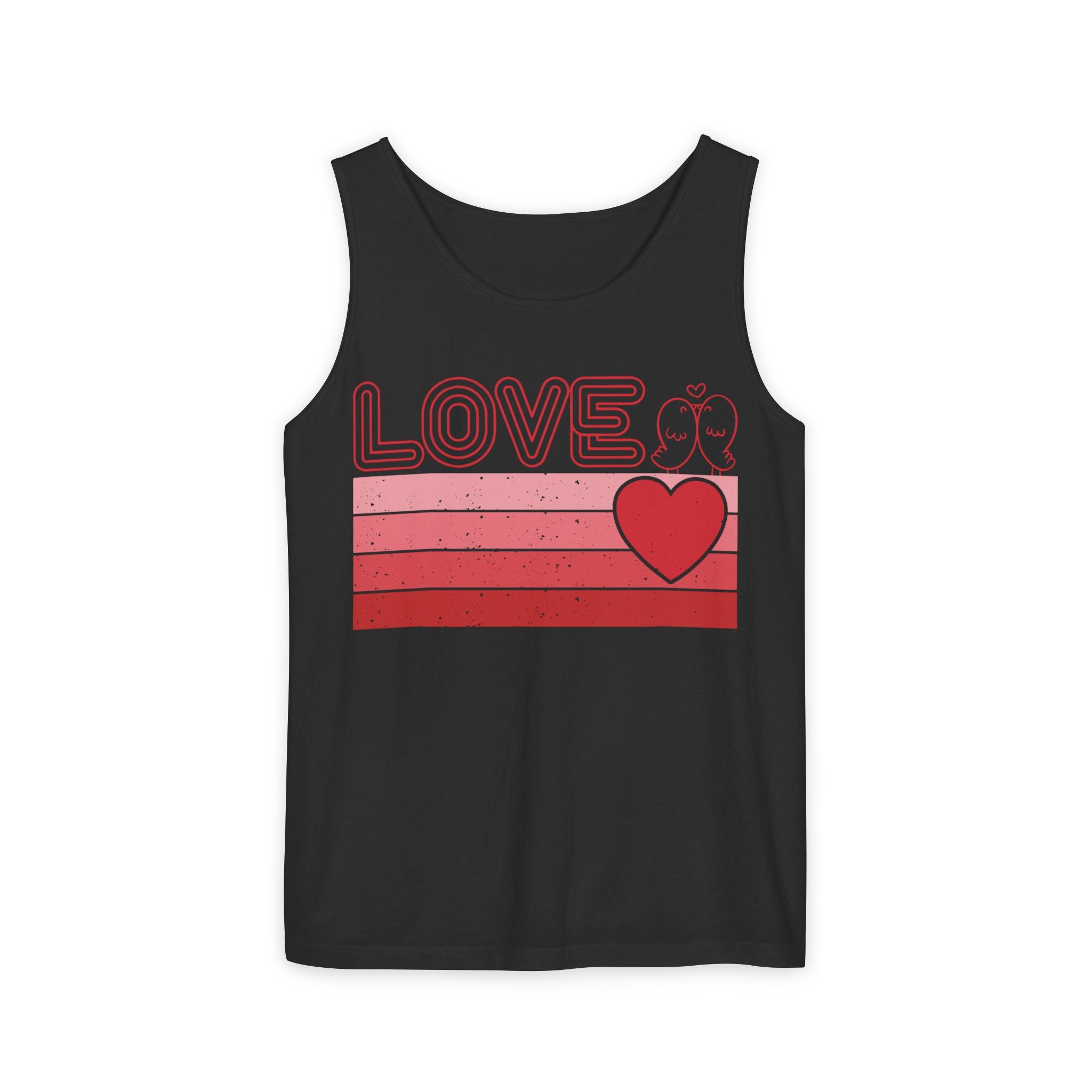 Retro Love Valentines Tank Top