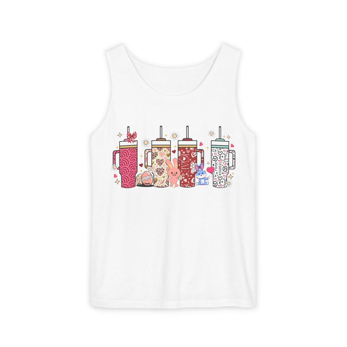Retro Obsessive Cup Disorder Valentine's Tank Top