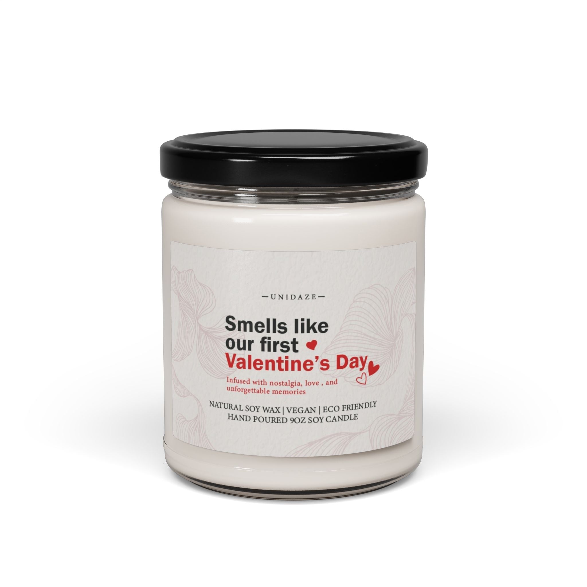 Smells Like Our First Valentine's Day Candle Gift