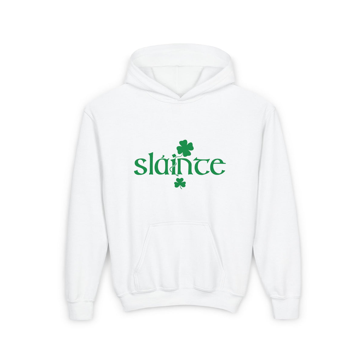 St Patricks Day Slainte Kids Hoodie