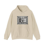 Television TV Video Test Pattern Vintage Hooded Sweatshirt